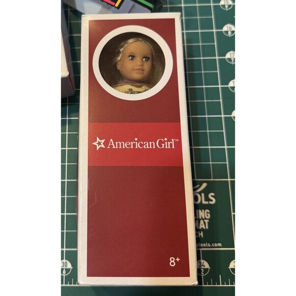 American Girl Mini Doll Julie 8" With Book Box 2007 Collectible Toy - Picture 5 of 7